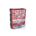 Begin Power 39 Bölmeli Mono Blok Çekmeceli Organizer, Büyük Boy, 381x157x475mm