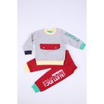 Begisa Kız Erkek Bebek Çocuk Eşofman Takımı 00101 - Sarı - 9 - 12 Ay