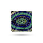 Begoloni Stone Decor Doğal Taş Nihale 15x15cm Nazar Baskılı Çaydanlık Altlığı-tencere Tava Altlığı
