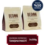 Begon Nord Kivu Premium Espresso (Çekirdek) Kahve Tanışma Paketi 250G x 2 Adet - 500 gr
