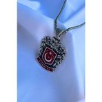 Begondio Türkiye El İşçiliği Paslanmaz Çelik Zincir Erkek Kolye