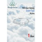 Begonia 925 Ayar Gümüş Zirkon Taşlı Hızma