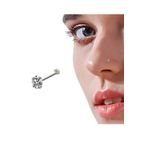 Begonia Accessories 925 Ayar Gümüş 3 mm Zirkon Tek Taş Hızma