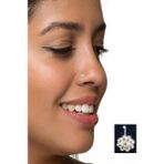 Begonia Accessories 925 Ayar Gümüş Zirkon Taşlı Papatya Hızma
