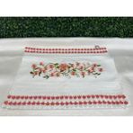 Begonya Ev Tekstili El Işi Havlu - 50 x 90 cm - Açık Pudra