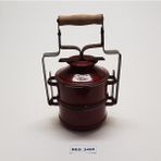 Begüldan Vintage Iki Katlı Bordo Çinko Sefer Tası BEG_3490