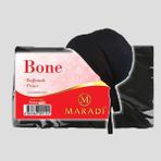 Begün Arkadan Bağlamalı Tesettür Bone (3 Adet)...penye Kumaş Düz Bone... - Siyah - Standart