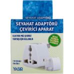 Begün Hac-Umre Için Priz Dönüştürücü...seyahat Adaptörü Çevirici Aparatı...mekke-Medine Için Uygun... - Beyaz