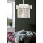 Begüsa Sitrus 2.li Beyaz Lux Kristal Taşlı Avize - Renkli