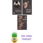 Behçet Necatigil 3 Kitap Seti + Çim Adam Hediye - Hayır