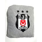Behin Desing Beşiktaş Servis Kılıfı 4 Parça Gri - Renkli
