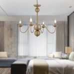 Behir 4Lu Eskitme Boyali Modern Oturma Odasi, Yatak Odasi Salon Avize