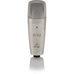 Behringer C-1U USB Studio Kondenser Mikrofon, Açık Altın