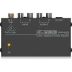Behringer MICROPHONO PP400 Pikak Amfisi 12 V Güç ile Stüdyo Kalitesinde Net Ses Sunar