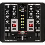 Behringer VMX100USB Professional 2-Channel Dj Mixer With Usb/audio Interface, Bpm Counter And Vca Co