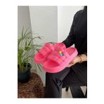Behtah Kundura Kadın Lüks Hafif Ve Yüksek Taban Kaymaz Sticker Desenli Günlük Plaj Deniz Havuz Banyo Terliği