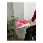 Behtah Kundura Kadın Parmak Arası Renkl Günlük Plaj Deniz Havuz Banyo Terliği