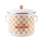 Beige Emaye Bakraç 22cm (5 Litre)