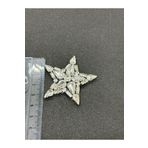 BEİLYS COSMETİCS & ACCESSORY Ütüyle Yapışan Parlak Taşlı Aplik Kristal Taşlı Ayakkabı, Çanta Ve Kıyafet Aksesuarı (3,5x3,5 cm.)