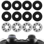 BeisDirect 12 Pcs Precision Rings Thumbstick Adjustment Analog Stick Aim Assist Motion Compatible for PS4 PS5 Switch PRO XBox One Controller - 3 Colors 3 Different Strength 4.5cm 5cm