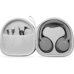 BeisDirect EVA Sert Kılıf JBL TUNE 720BT 520BT 510BT Sony WH-1000xm4 WH-CH520 WH-CH720N Kulaklık Saklama Kutusu Seyahat Taşıma Çantası Kulaklık Kulaklık Kılıfı (Gri)
