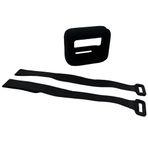 BeisDirect GO4 Hoparlör Silikon Kılıf JBL GO 4 Taşınabilir Bluetooth Hoparlör, Bisiklet Hoparlörü Seyahat Taşıma Çantası Bisiklet Hoparlörü Koruyucu Kılıf Sabit Kayışlı (Siyah)