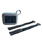 BeisDirect GO4 JBL GO 4 Taşınabilir Bluetooth Hoparlör Silikon Kılıf, Bisiklet Hoparlörü Seyahat Taşıma Çantası, Koruyucu Kılıf Sabit Kayışlı (Mavi)
