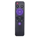 BeisDirect H96 Max /H96 MAX X3 /H96mini MX1 için HD Akıllı TV Set Üstü Kutusu IR Uzaktan Kumanda Evrensel Set Üstü Kutu Değiştirici - Siyah