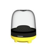 BeisDirect Harman Kardon AURA STUDIO 4/3 Nesil Ses Yuvası Taşınabilir Bluetooth Hoparlör Masaüstü Silikon Stand Koruyucu Kılıf Yuvası (Sarı) için Masa Hoparlör Standı