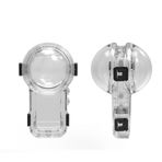 BeisDirect Insta360 X5 için Görünmez Dalış Kılıfı, 60 M Su Geçirmez Kılıf Koruyucu Sualtı Dalış Muhafazası Kabuk Su Kılıfı Insta360 X5 Spor Kamera için (Quick Release Base için)