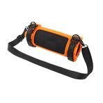 BeisDirect JBL Flip 7 için Silikon Kılıf, Taşınabilir Bluetooth Hoparlör, Bisiklet Hoparlörü Seyahat Taşıma Çantası Bisiklet Hoparlörü Koruyucu Kılıf Sabit Kayış ve Omuz Askılı (Turuncu)