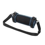 BeisDirect JBL Flip 7 için Silikon Kılıf Taşınabilir Bluetooth Hoparlör, Bisiklet Hoparlörü Seyahat Taşıma Çantası Bisiklet Hoparlörü Koruyucu Kılıf Sabit Kayış ve Omuz Askısı ile (Mavi)