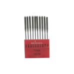 BEISSEL TVx64 Sanayi Tipi Overlok Makinesi İğnesi 19/120 Numara SES uçlu 10 Adet (1 Paket)