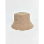 Bej Basic Erkek Bucket Şapka