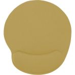 Bej Bilek Destekli Ergonomik Kaymaz Taban Mouse Pad