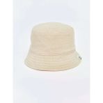 Bej Erkek Bebek Bucket Şapka