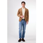 Bej Erkek Ceket - Slim Fit