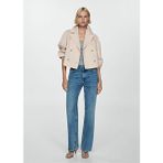 Bej Kadın Trençkot 77034017 - XL