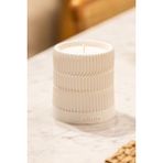 Bej Kokulu Dekoratif Beton Mum, Sıcak ve Rahat Atmosfer Için Ideal - Amber - Seçenek 1