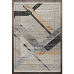 Bej Pamuk Dikdörtgen Pamuk Makinada Yıkanabilir Kaymaz Taban Dijital Makine Baskı Salon Halı-I-F_Barcelona-704-300x400