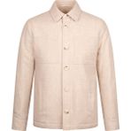 Bej Regular Fit Bebe Yaka Yünlü Mont - XL