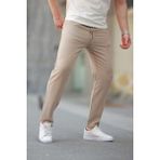 Bej Regular Fit Erkek Pantolon E6572 - 2XL