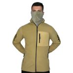 Bej Soft Shell Taktik Polar Mont Avcı 7 Cep