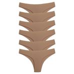 bejamonti chocolate baby kids Lazer Dikişsiz Seamless Külot 6lı, S-M, 9NKMOKAmelMOM230365, TEN, kadın