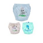 bejamonti chocolate baby kids Pamuklu Lüx 3 Lü Alıştırma Külodu, mavi, 3-yas