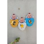 bejamonti Desenli Desenli 3'lü Alıştırma Külodu, SARI, 1-yas