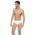 bejamonti Elit Slip Külot Likralı Kemerli Elastan İç Giyim, S, cg1bej780, Beyaz, erkek