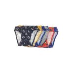bejamonti Erkek Çocuk Renkli Desenli 6'lı Paket Slip Külot, 7-8 Yıl, XBJMNT-MB-721030032, Karışık, erkek-çocuk