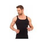 Bejamonti Kaşkorse İnce Askı Fitilli Spor Atlet, L, 1BJMNT-00-721030001, Siyah, Erkek