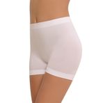 bejamonti Ten Dikişsiz Şort Boxer İç Giyim, XL, KRSBEJ7TYC00041696498, Beyaz, Kadın